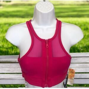 California Sport hot pink performance bra UM4041D Women’s Size XS